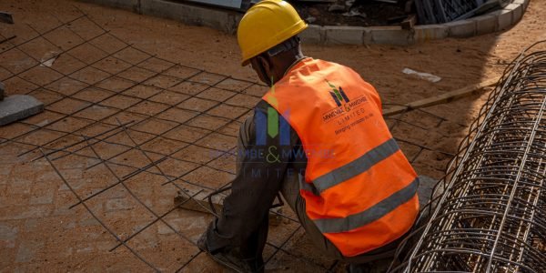 A worker at one of our construction sites